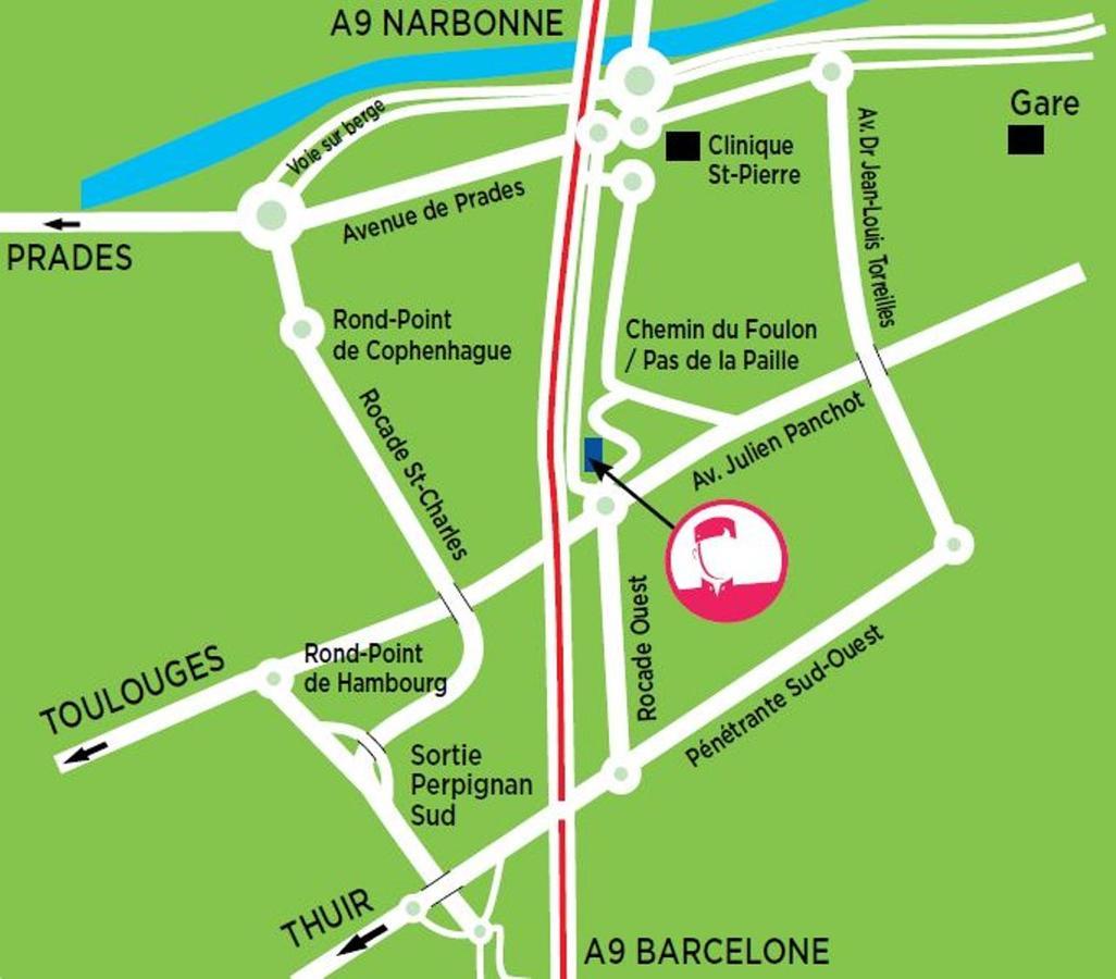 Fasthotel Perpignan Zewnętrze zdjęcie